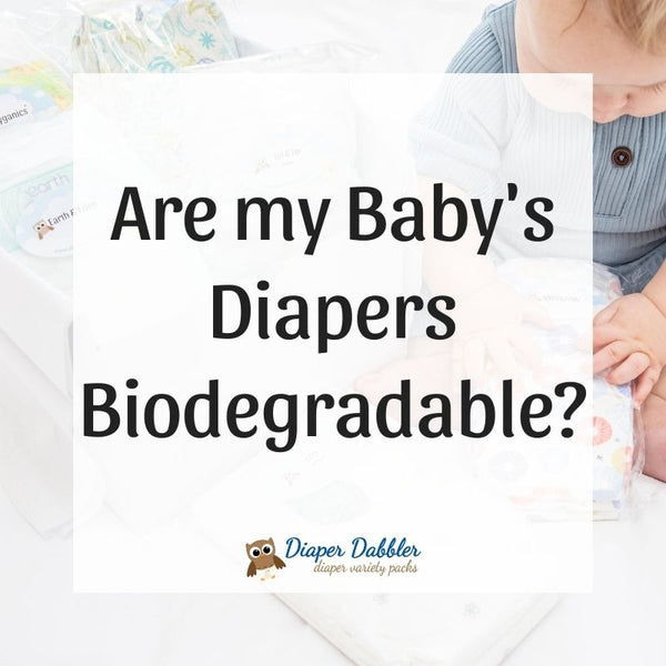 Most store biodegradable diapers