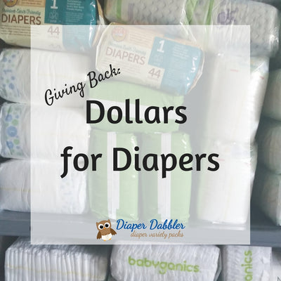 Giving Back: Dollars for Diapers - Diaper Dabbler